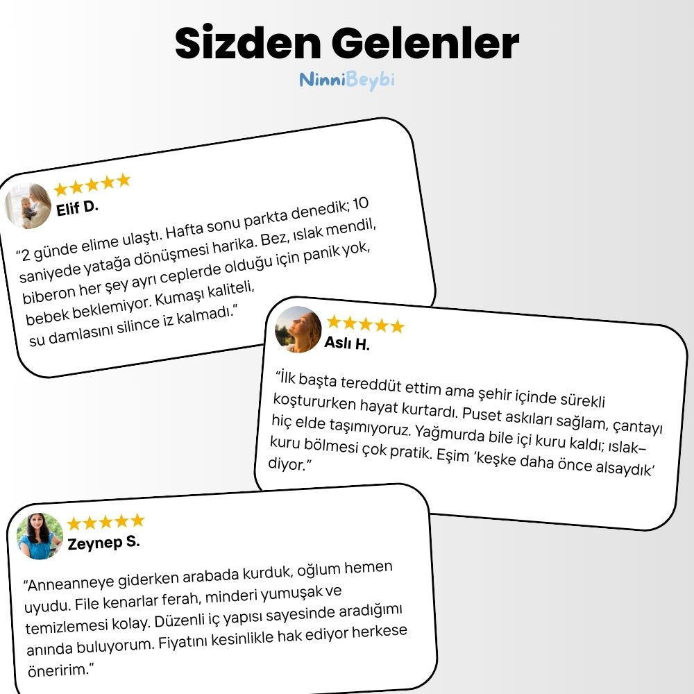 NinniBeybi - Yataklı Bebek Çantası™