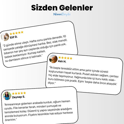 NinniBeybi - Yataklı Bebek Çantası™